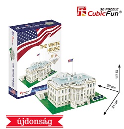 3D puzzle: Fehér Ház Cubicfun 3D híres épületek