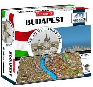 3d puzzle világhírű városok: Budapest  - 3d Budapest puzzle